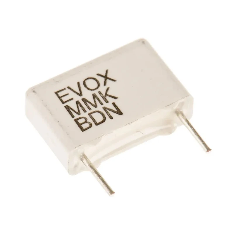 KEMET MMK Series Metallized Polyester Film Capacitor 100 nF 250V DC 160V AC Through Hole MMK10104K250A01L4BULK