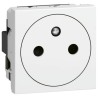 Legrand 16A White 1 Gang Plug Socket Mosaïc Indoor, Type E 0 771 32