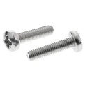RS PRO Pozidriv Pan Head Stainless Steel Machine Screw M6 Thread 25 mm Length 190-620