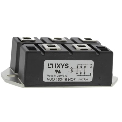 IXYS Three Phase Bridge Rectifier Module 1600 V 1.95 kA Forward Current 175 A Panel Mount VUO160-16NO7