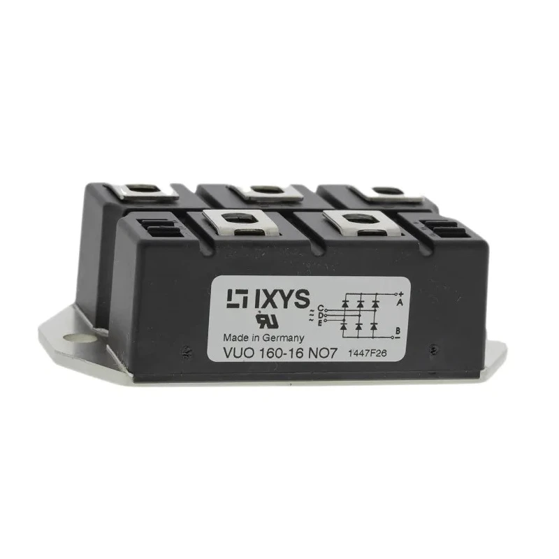 IXYS Three Phase Bridge Rectifier Module 1600 V 1.95 kA Forward Current 175 A Panel Mount VUO160-16NO7