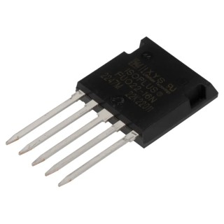 IXYS Bridge Rectifier 1600 V 106 A 5-Pin Single ISOPLUS-I4-PAC Through Hole FUO22-16N