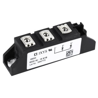 IXYS General Purpose 1600 V 120 A Diode 3-Pin TO-240 MDD95-16N1B