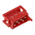 TE Connectivity 6-Way IDC Connector Male for Cable, 2 Row, 230V AC, 1.5A, Micro-MaTch Series 7-215083-6