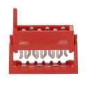 TE Connectivity 6-Way IDC Connector Male for Cable, 2 Row, 230V AC, 1.5A, Micro-MaTch Series 7-215083-6
