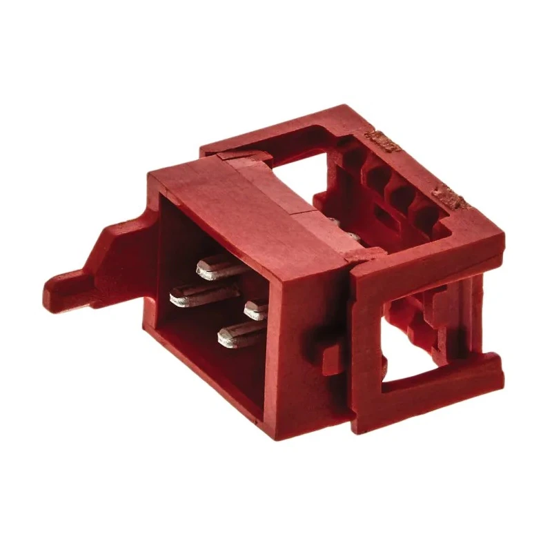 TE Connectivity 4-Way IDC Connector Male for Cable, 2 Row 7-215083-4