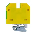 Weidmüller 2-Way EK 2.5 Earth Terminal Block, 25A Current, 2.5mm² Cable CSA, Screw Termination, Nylon Housing 0474360000