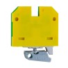 Weidmüller 2-Way EK 2.5 Earth Terminal Block, 25A Current, 2.5mm² Cable CSA, Screw Termination, Nylon Housing 0474360000