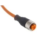 Lumberg Automation Female 4 Way Straight to Unterminated Sensor Actuator Cable 5 m RKT4-07/5