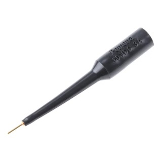Fluke Black Test Connector Adapter 70V DC 3A Brass Contacts Gold Plated 4691-0