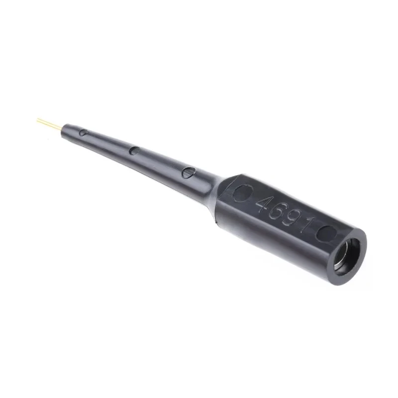 Fluke Black Test Connector Adapter 70V DC 3A Brass Contacts Gold Plated 4691-0
