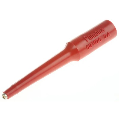 Fluke Red Test Connector Adapter With Copper, Brass Contacts and Gold, Nickel Plated 3562-2