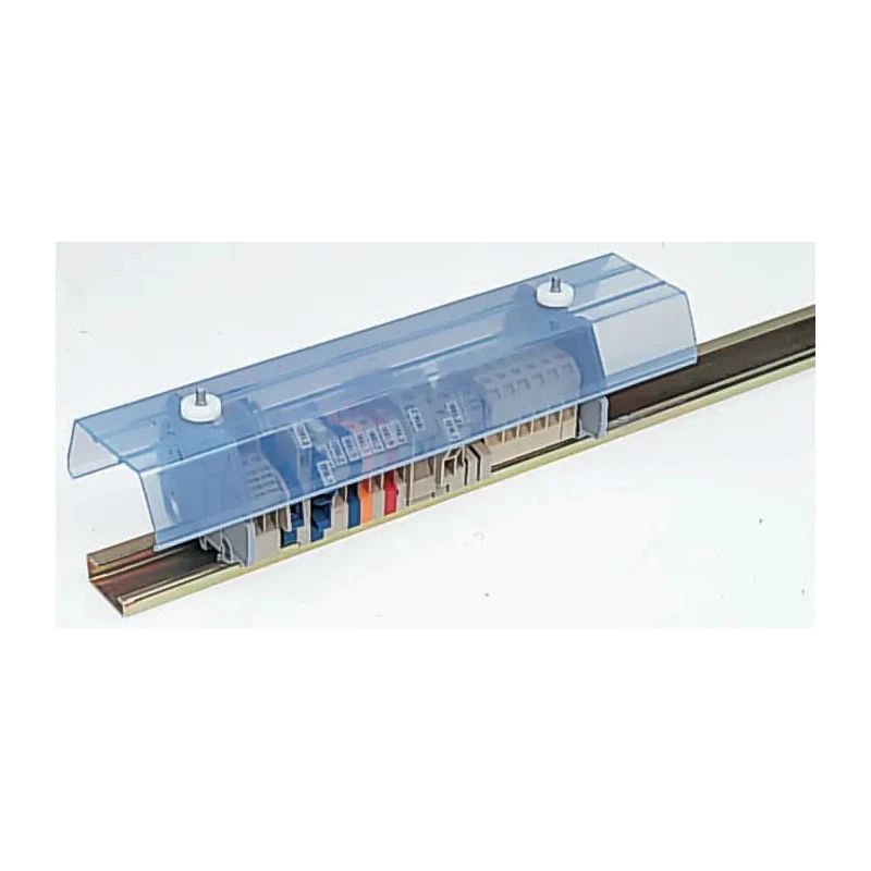 Entrelec CPV Series Clear Cover for Use with DIN Rail Terminal Blocks 1SNA176816R1200