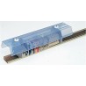 Entrelec CPV Series Clear Cover for Use with DIN Rail Terminal Blocks 1SNA176816R1200