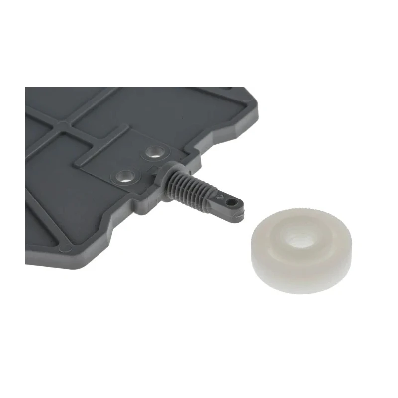 Entrelec SCFCV Series Grey End Cover for Use with DIN Rail Terminal Blocks 1SNA116795R1100