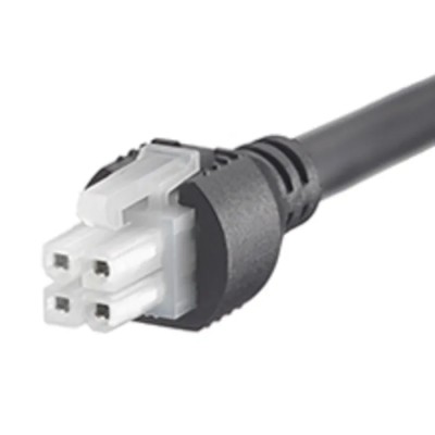 Molex Wire to Board Cable 4 Way Female Mini-Fit Jr to 4 Way Female Mini-Fit Jr, 1 m, 300V AC, Nylon Jacket 245135-0410