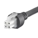 Molex Wire to Board Cable 4 Way Female Mini-Fit Jr to 4 Way Female Mini-Fit Jr, 500 mm, Nylon Jacket, 300V AC 245135-0405