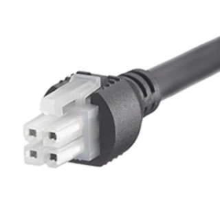 Molex Wire to Board Cable 4 Way Female Mini-Fit Jr to 4 Way Female Mini-Fit Jr, 500 mm, Nylon Jacket, 300V AC 245135-0405