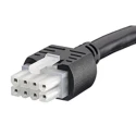 Molex 8 Way Female Mini-Fit Jr to 8 Way Female Mini-Fit Jr Wire to Board Cable 1m 300V Nylon Jacket 245135-0810