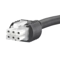 Molex 6 Way Female Mini-Fit Jr to 6 Way Female Mini-Fit Jr Wire to Board Cable, 1 m 245135-0610