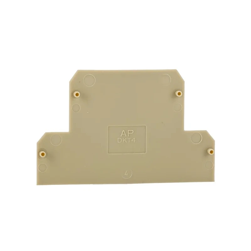 Weidmüller AP Series Beige Polyamide 66 End Cover for DIN Rail Terminal Blocks 0687560000