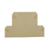 Weidmüller AP Series Beige Polyamide 66 End Cover for DIN Rail Terminal Blocks 0687560000