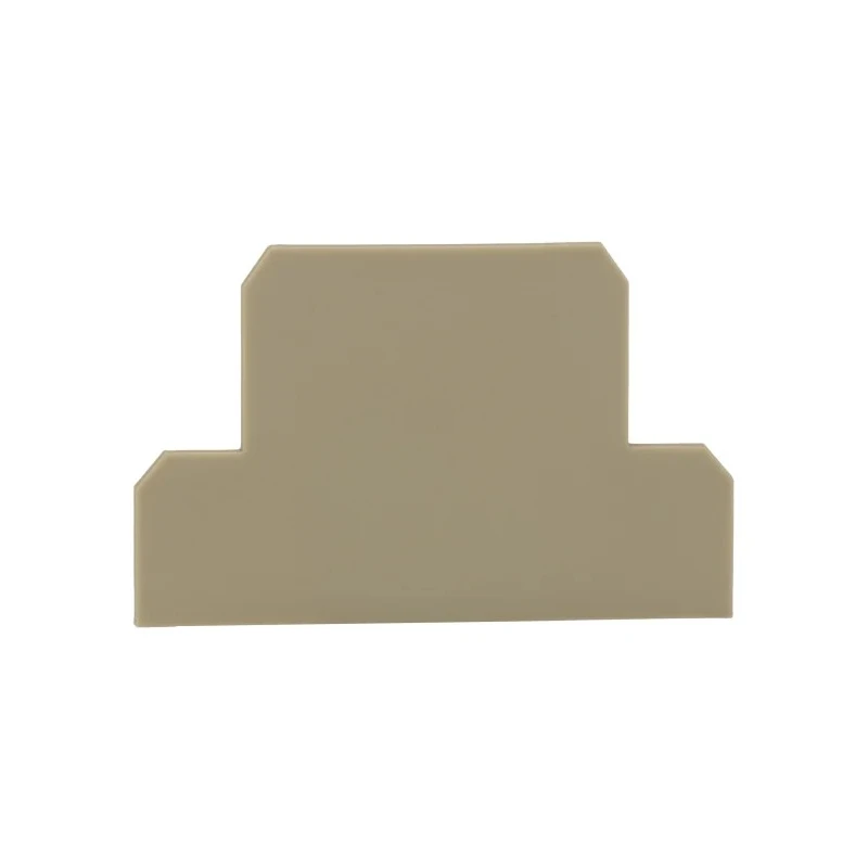 Weidmüller AP Series Beige Polyamide 66 End Cover for DIN Rail Terminal Blocks 0687560000