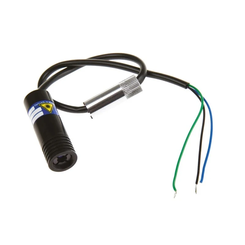 Global Laser Beta CW Series Continuous Wave Red Laser Module 670 nm 3 mW TTL Control Dot Pattern -12V -8V 1068-43-000