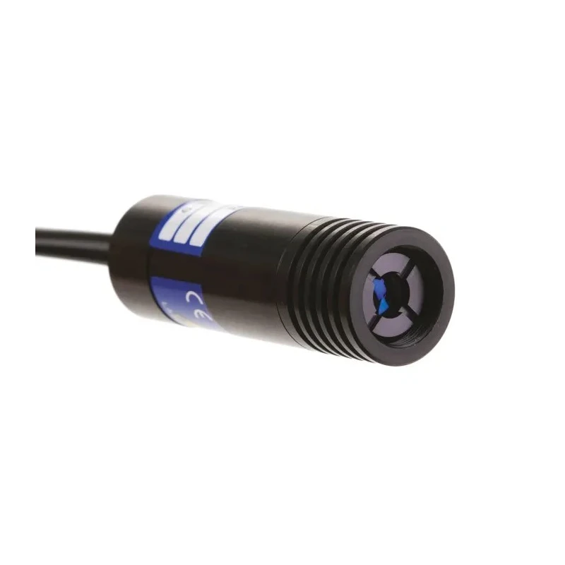 Global Laser Beta CW Series Continuous Wave Red Laser Module 670 nm 3 mW TTL Control Dot Pattern -12V -8V 1068-43-000