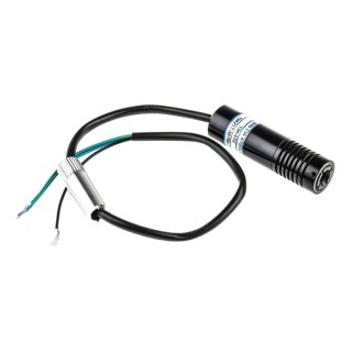 Global Laser 670 nm 3 mW Continuous Wave Red Laser Module TTL Control Dot, Line Pattern -8V to -12V 15.25mm 1068-44-000