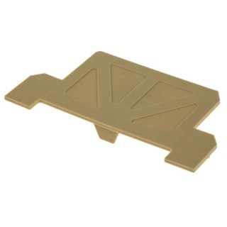 Weidmüller AP KDKS Series End Cover for Use with DIN Rail Terminal Blocks 9503330000