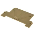 Weidmüller AP KDKS Series End Cover for Use with DIN Rail Terminal Blocks 9503330000