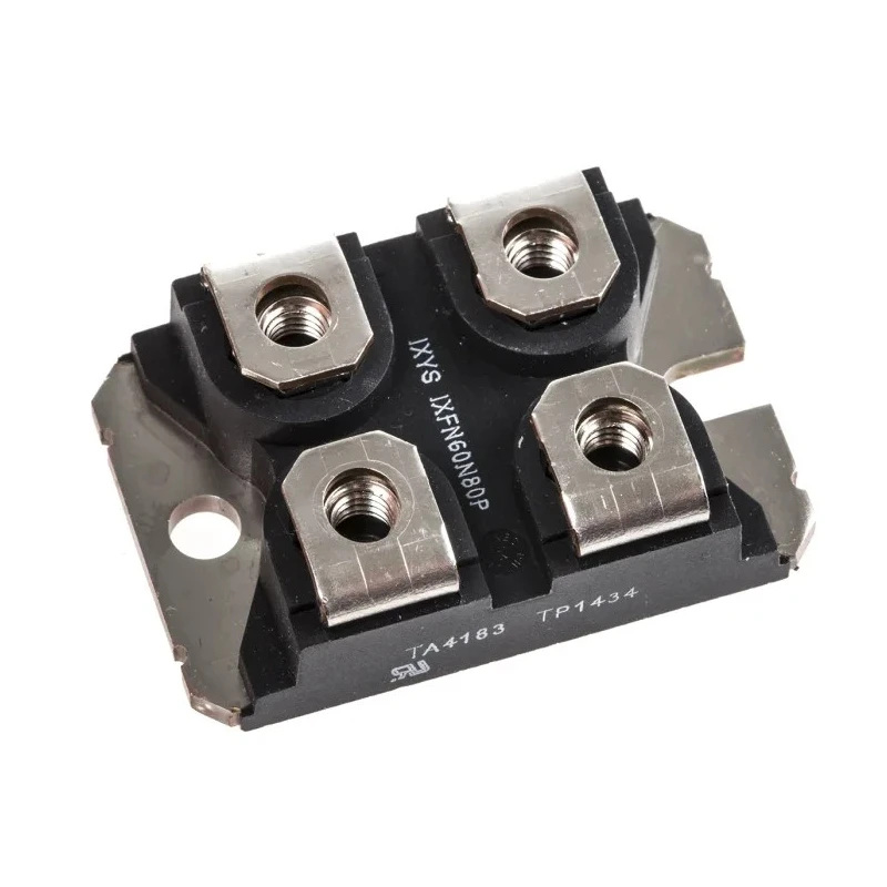 IXYS HiperFET Polar N-Channel Power MOSFET 53A 800V Enhancement Mode 4-Pin SOT-227 IXFN60N80P