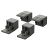 Bopla ABS Fixed Feet for Use with Ultramas Enclosure 56012000 UM-AS