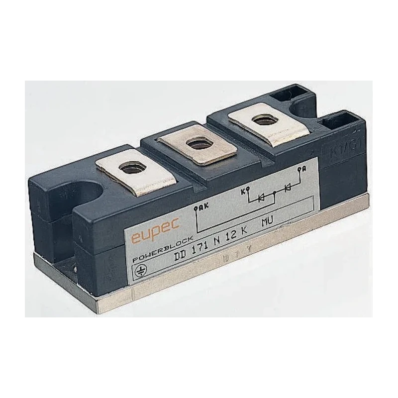 IXYS Dual Thyristor Module 2200 V 6.4 kA 165 A 150 mA 1.36 V 7-Pin MCC161-22IO1