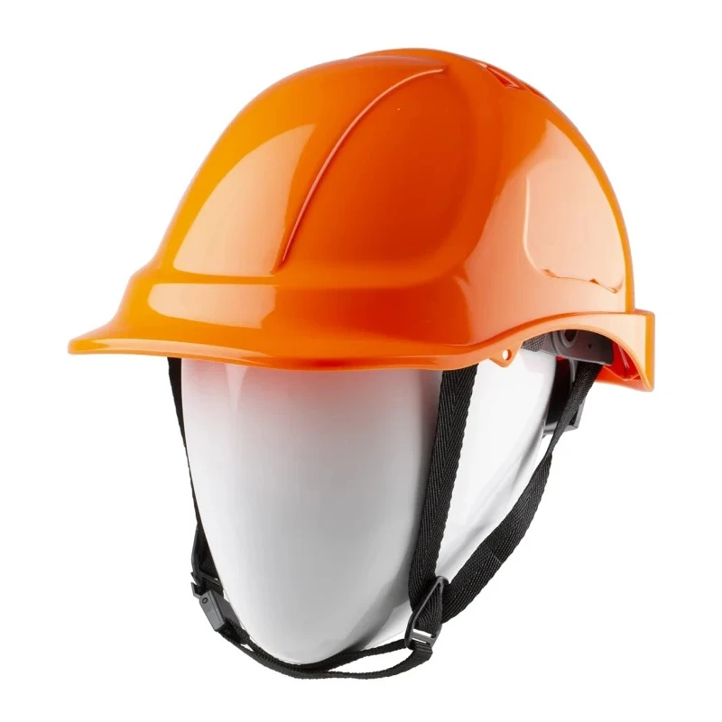 Portwest Orange Safety Helmet Chin Strap Included Ventilated Adjustable 161-8136