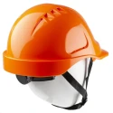 Portwest Orange Safety Helmet Chin Strap Included Ventilated Adjustable 161-8136