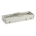 Wieland Housing Cover Side Panel Accessory for DIN Rail Pebble Grey 01.001.5553.0