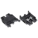 Entrelec SNA Series DIN Rail Terminal Block Black, 4mm² Cable CSA, 1-Level, Screw Termination, 1000V AC, 32A 1SNA105031R1400