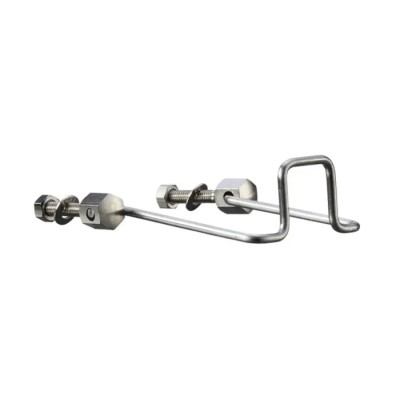 Bulgin Silver IEC Connector Retaining Clip for use with PX Range KT0006