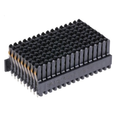 TE Connectivity MULTIGIG RT 2 1.8 mm Pitch VITA 46 Centre Backplane Connector, Straight Female, 16 Column, 9 Row 1410140-1