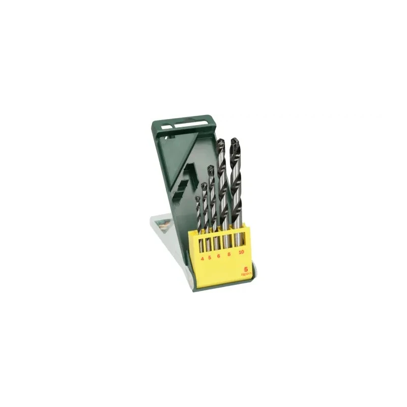 Bosch 5-Piece Tungsten Carbide Tipped Twist Drill Bit Set for Masonry, 4 mm to 10 mm 2607019444