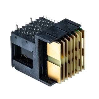 TE Connectivity MULTIGIG RT 2 1.8 mm Pitch VITA 46 Left Backplane Connector Right Angle Male 8 Column 7 Row 56 Way 1410189-3