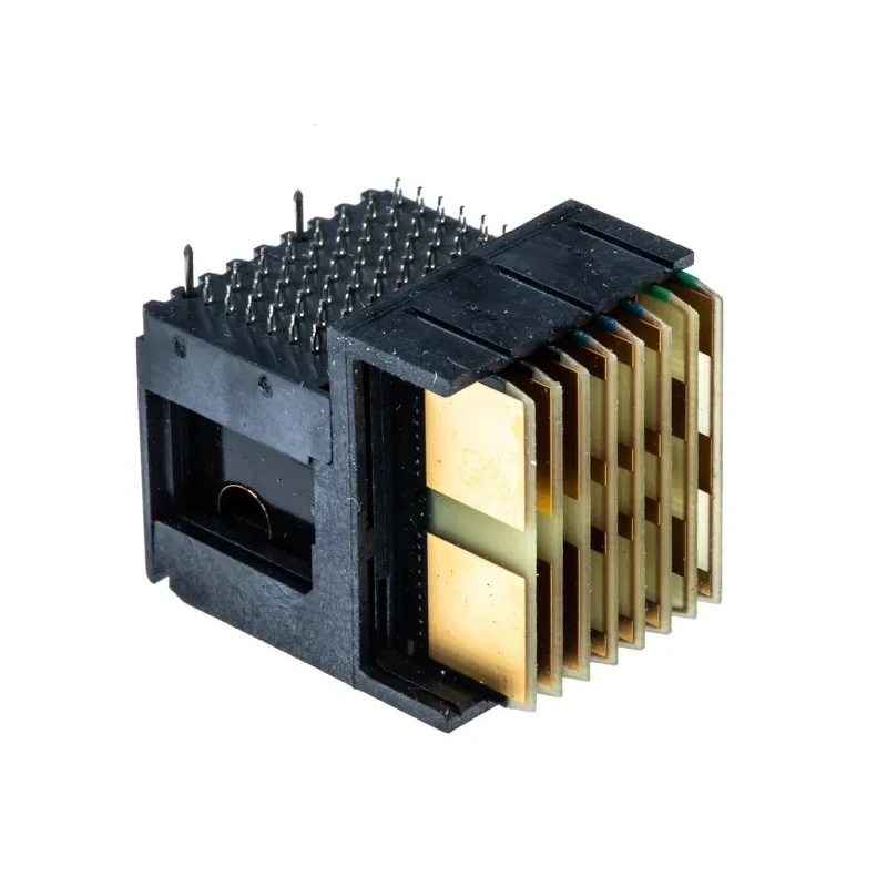 TE Connectivity MULTIGIG RT 2 1.8 mm Pitch VITA 46 Left Backplane Connector Right Angle Male 8 Column 7 Row 56 Way 1410189-3