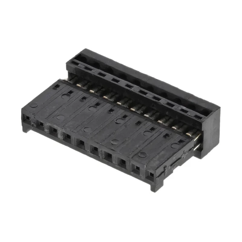 Wurth Elektronik 10-Way IDC Connector Female for Cable, 1 Row, 3A, 500V AC, Gold over Nickel Plating 661010152023