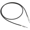 Wurth Elektronik Black Male Pre-Crimp Wire 300mm Length WR-MPC4 649949918030