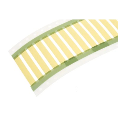TE Connectivity Yellow White Print Heat Shrink Labels 50 mm Width 1000 Per Pack HX-SCE-4.8-50-4