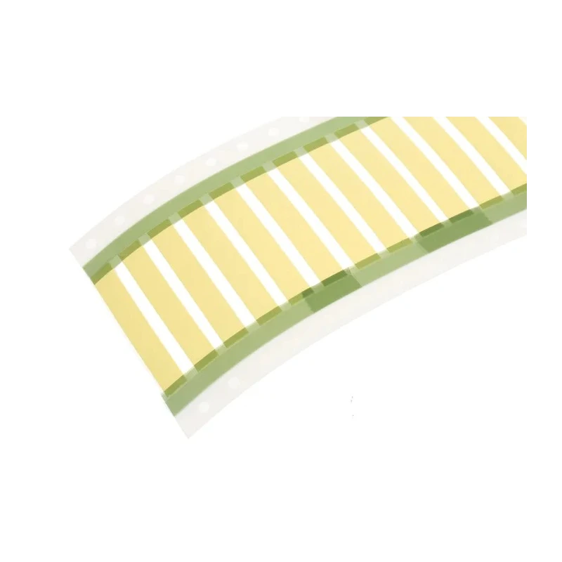 TE Connectivity Yellow White Print Heat Shrink Labels 50 mm Width 1000 Per Pack HX-SCE-4.8-50-4