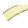 TE Connectivity Yellow White Print Heat Shrink Labels 50 mm Width 1000 Per Pack HX-SCE-4.8-50-4
