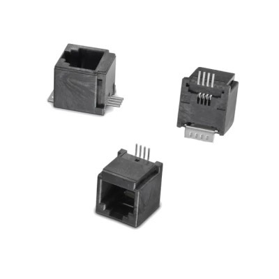Wurth Elektronik WR-MJ Series RJ45 Connector Female, Surface Mount, Unshielded Vertical 1 Port 4 Way RJ45
